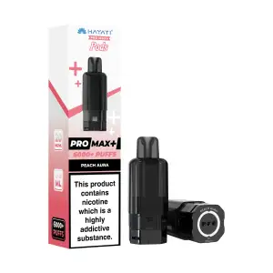 Hayati Pro Max Plus 6K Prefilled Pods - 20mg | Peach Aura